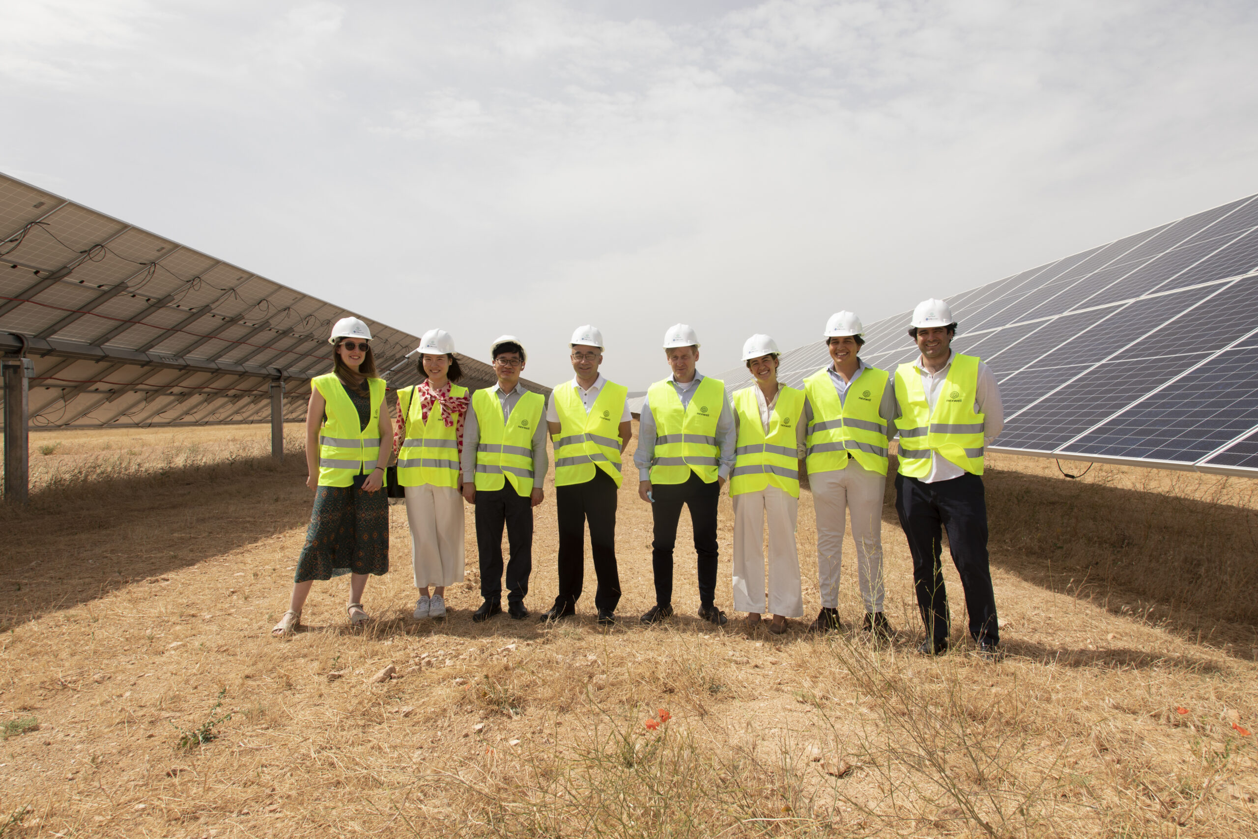 CTG Europe Team Photo at solar plant